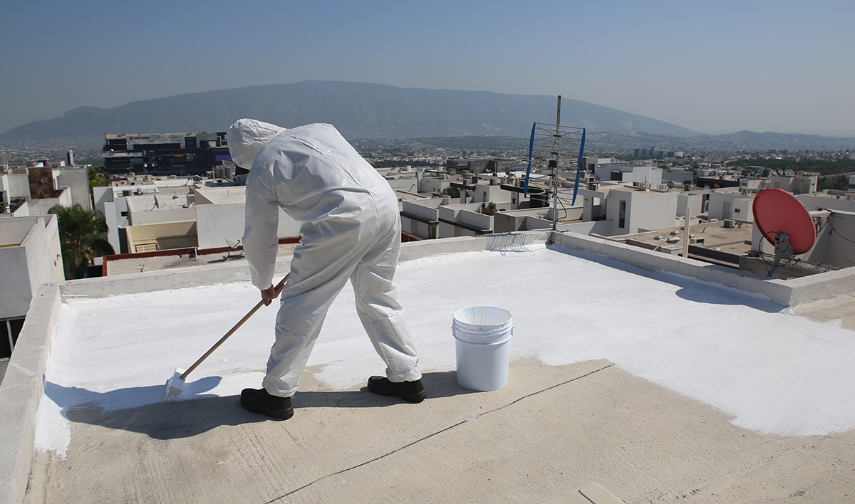 Roof Coating Installation
