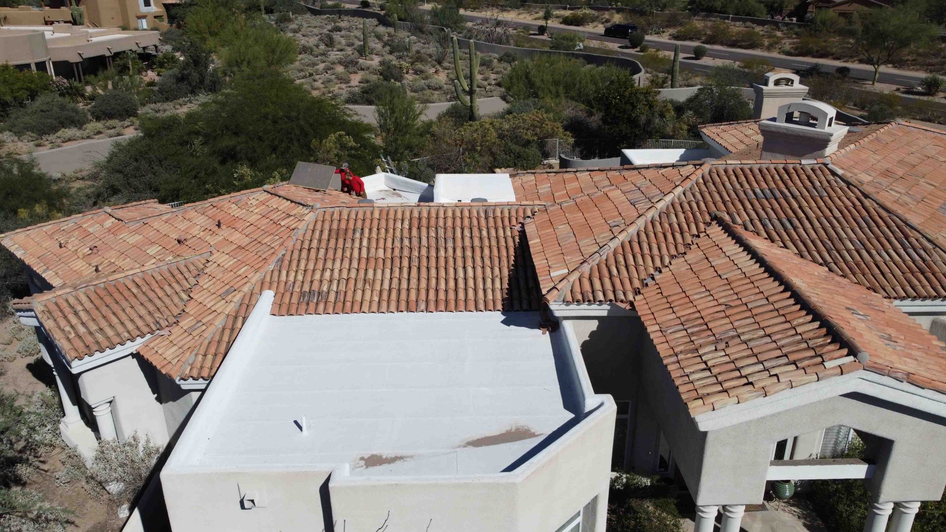 average life of tile roof in arizona