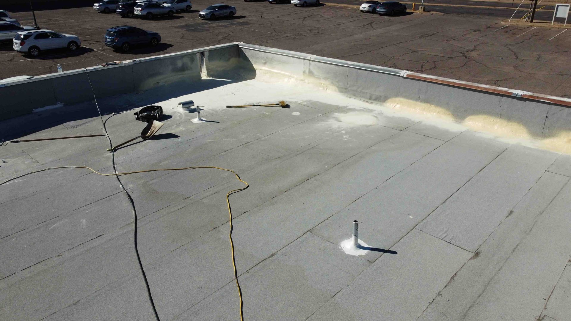 commercial roof coating service