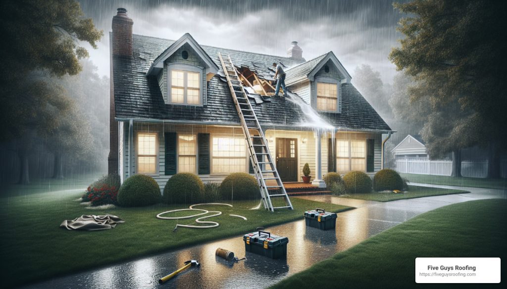 emergency leaking roof repair