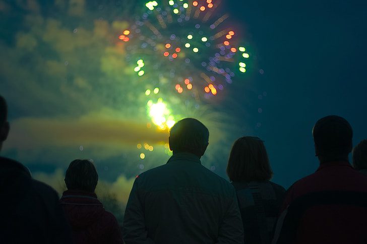 Watching Fireworkds
